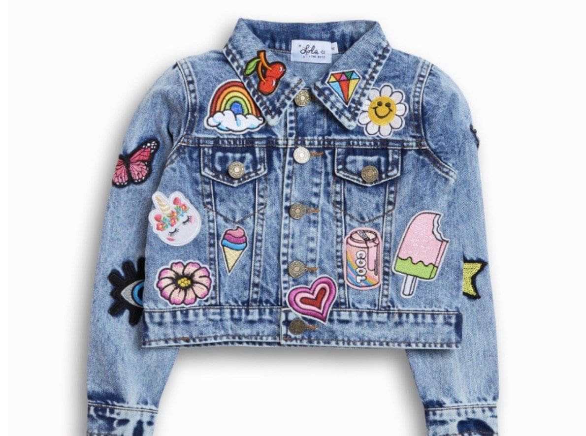 All About The Patch Crop Denim Jacket All About The Patch Crop Denim Jacket