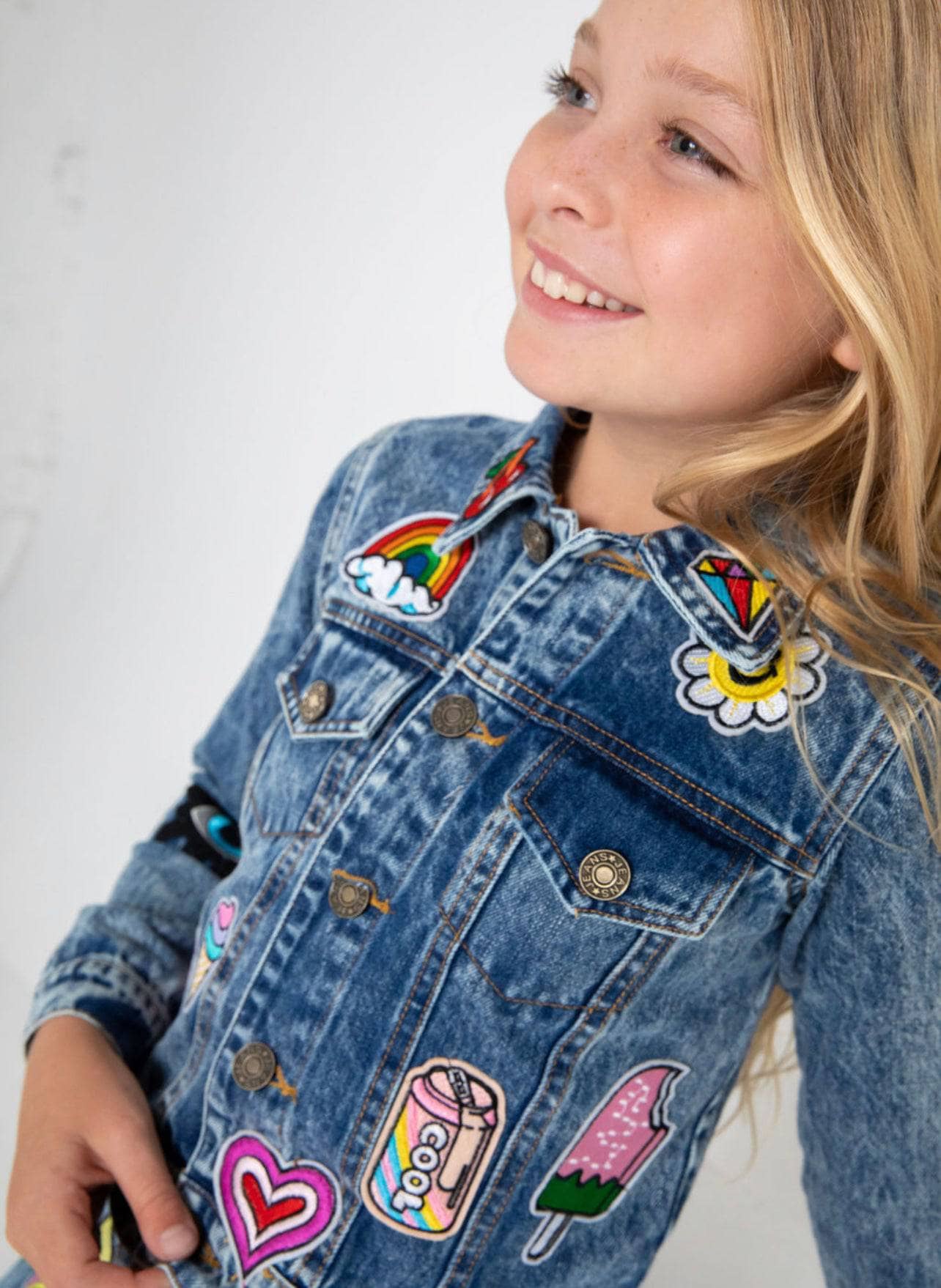 All About The Patch Crop Denim Jacket All About The Patch Crop Denim Jacket