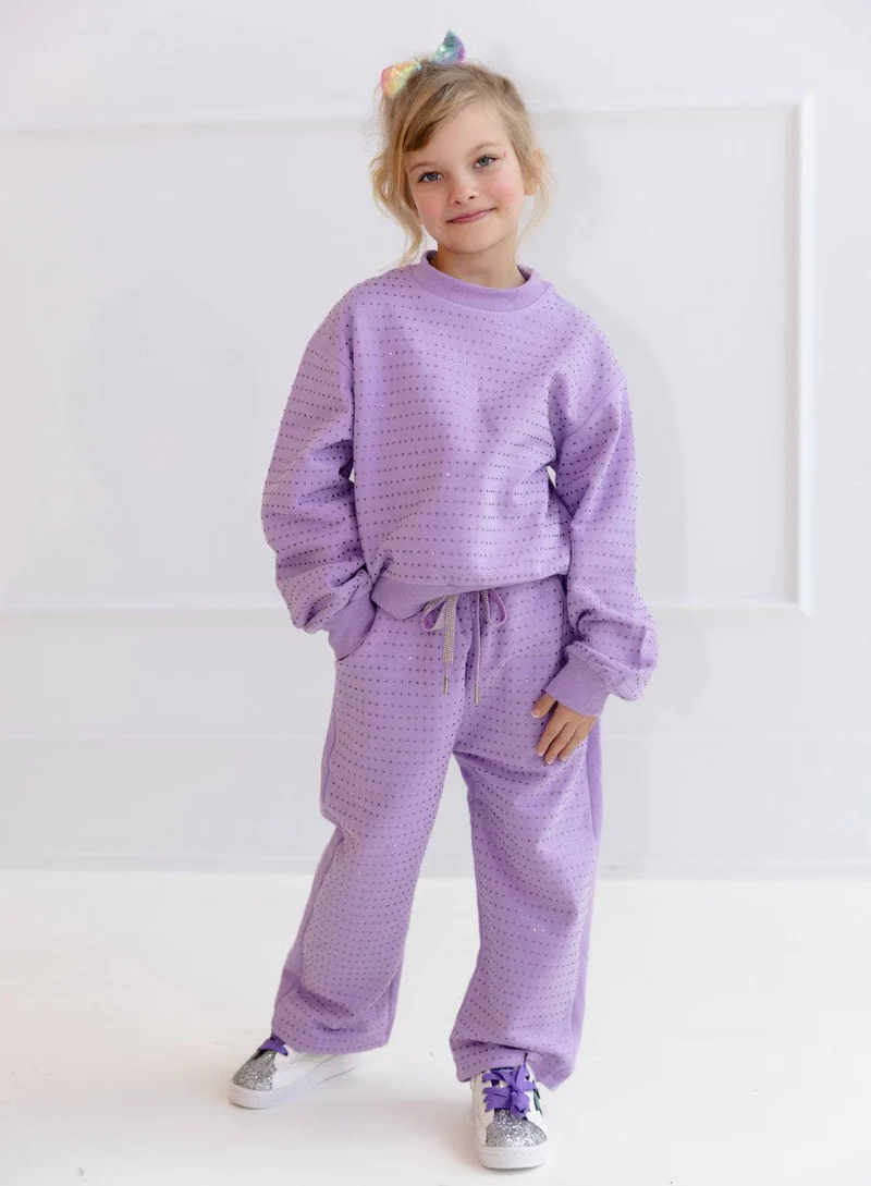 Women’s Lavender Crystal Set Women’s Lavender Crystal Set