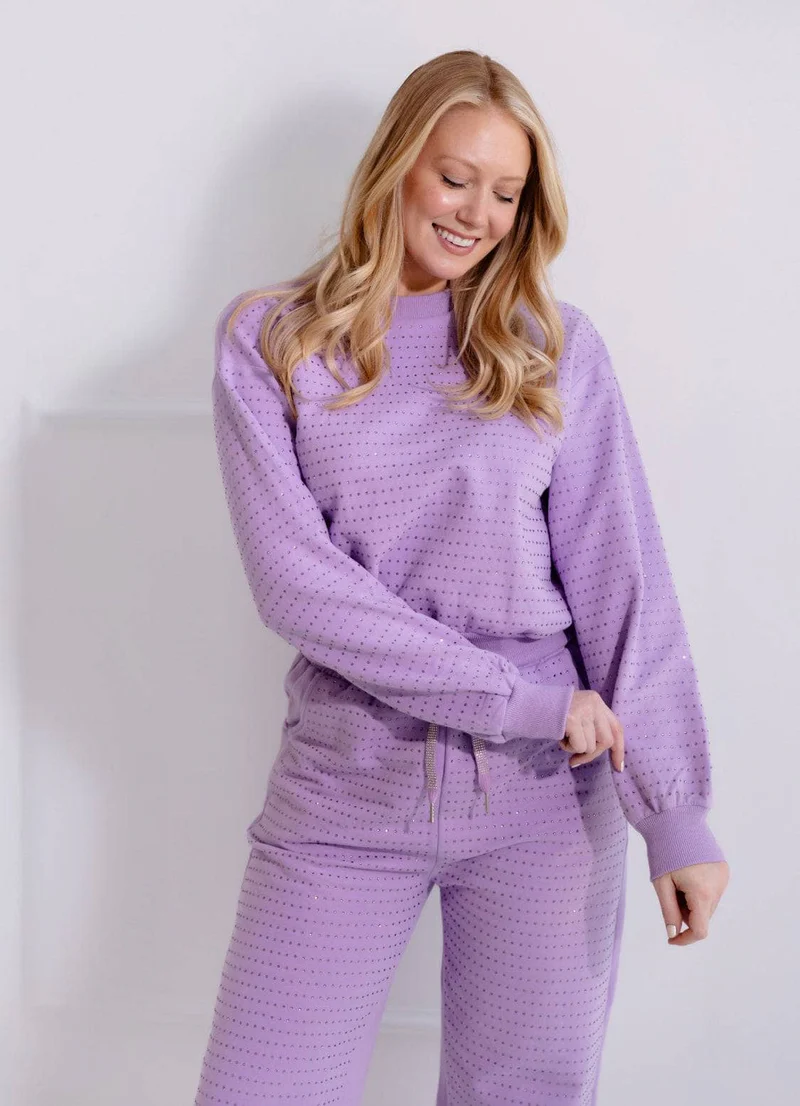 Women’s Lavender Crystal Set Women’s Lavender Crystal Set