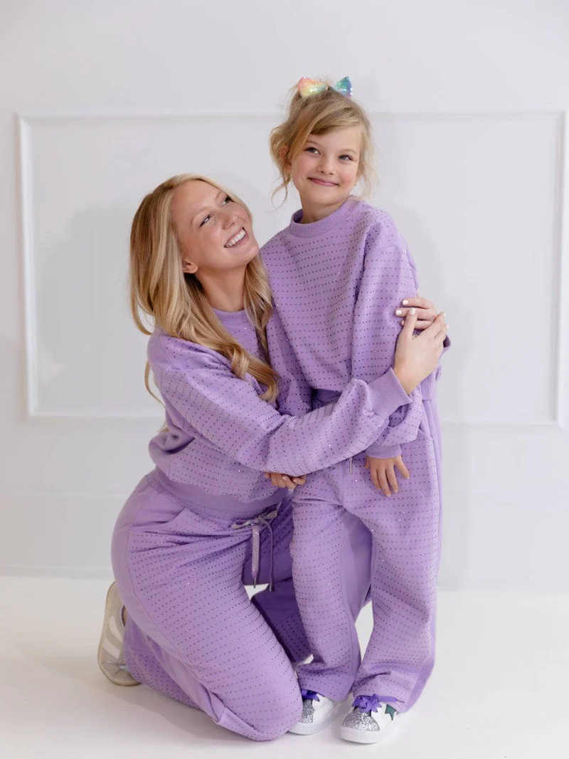 Women’s Lavender Crystal Set Women’s Lavender Crystal Set