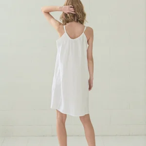 Linen Nightgown: Romantic White Linen Sleepwear Linen Nightgown: Romantic White Linen Sleepwear