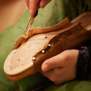 Gray Patina Wholecut Oxford  Handmade Goodyear Welted  Oxford Shoes: Italian Leather Wedding Shoes